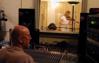 Mark Hood at WFHB, photo by Kevin Atkins