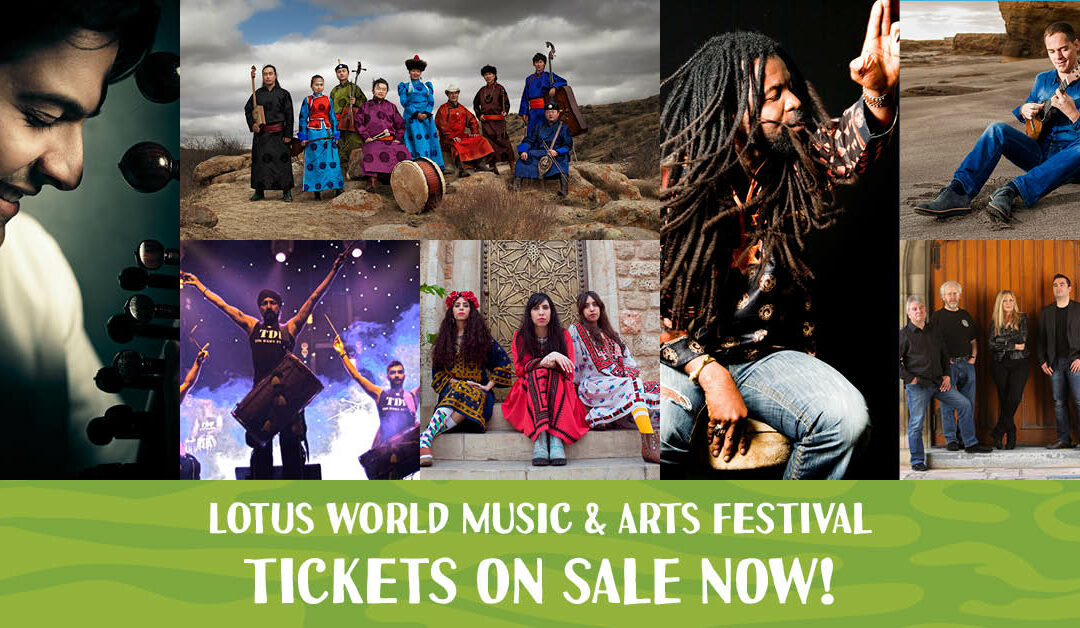 Festival Tickets On Sale Now!