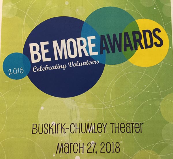 Be More…Lotus!  Congrats to our Award-Winning Volunteers